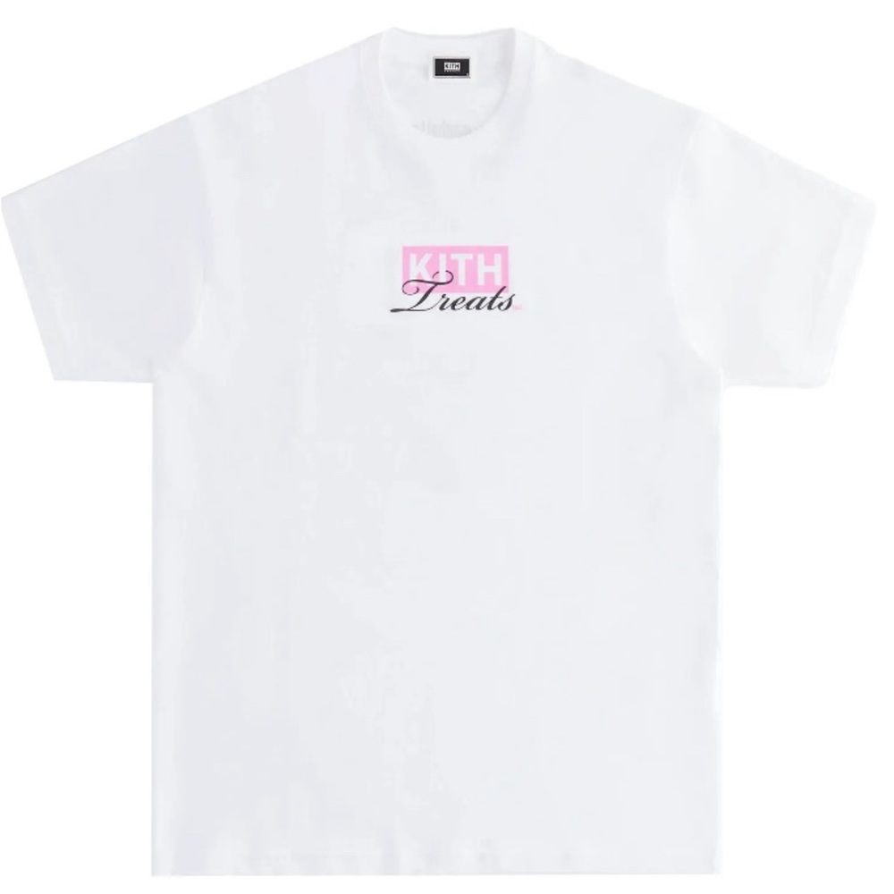 Kith Treats Hawaii Cafe Tee White/Pink Size M BNIB
